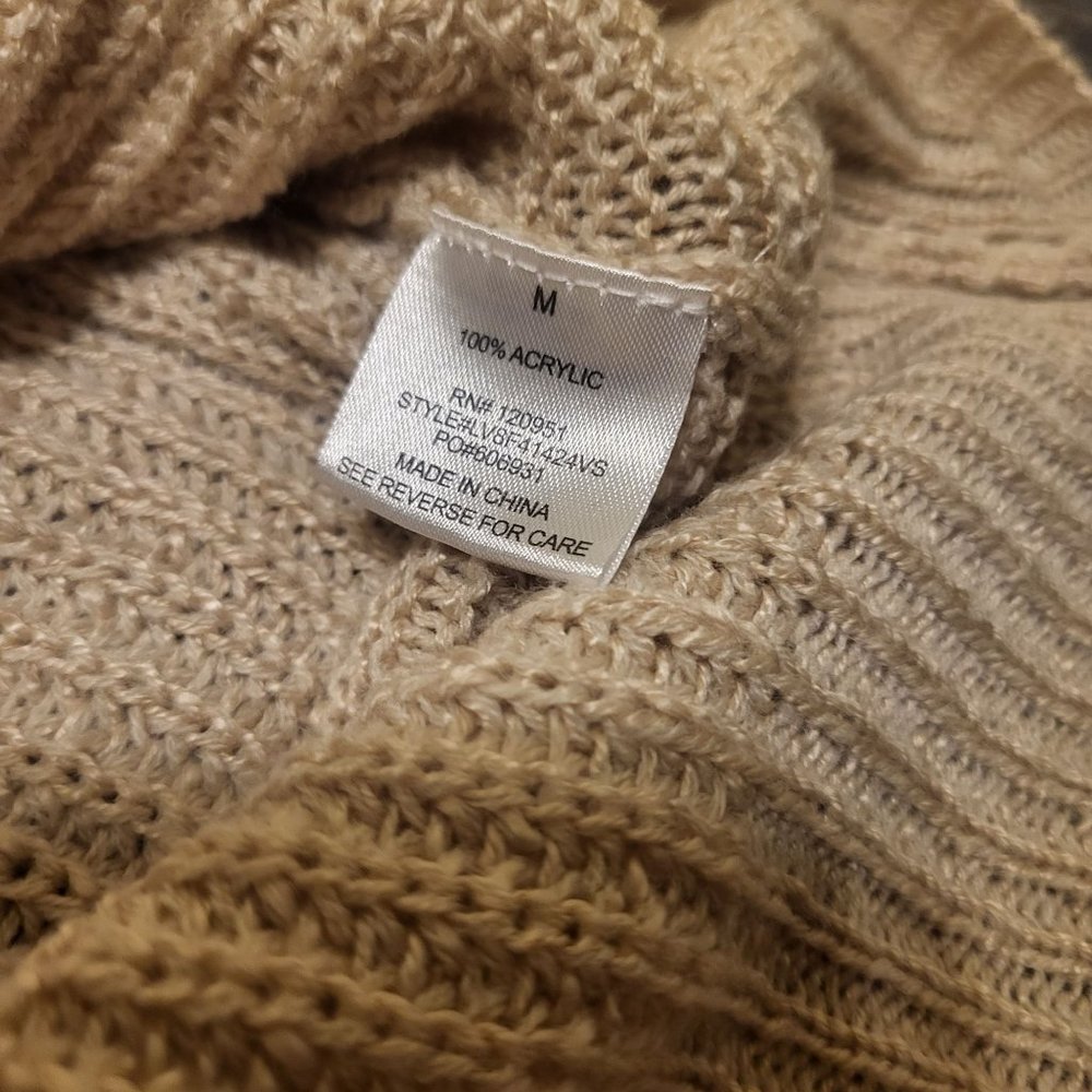 Olive & Oak Women's Knit Sweater, Beige Brown, Medium - Picture 7 of 9